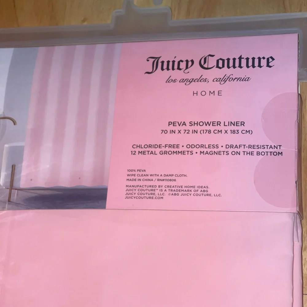 Juicy Couture Makeup Travel Bags & Shower Liner